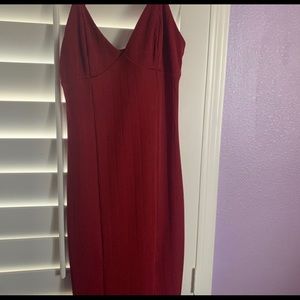 Cute red small dress